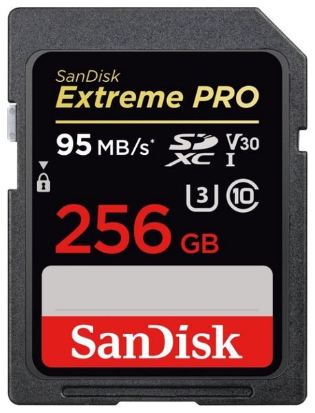 SanDisk Extreme Pro SDXC UHS Class 3 V30 95MB/s