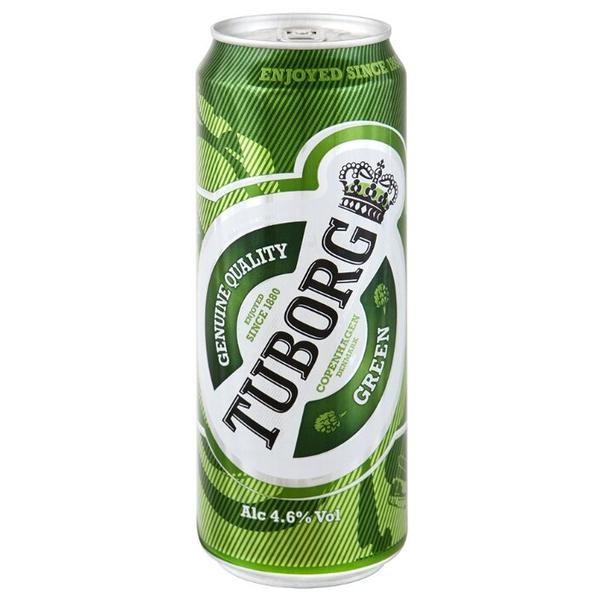 Пиво светлое Tuborg Green 0.45 л