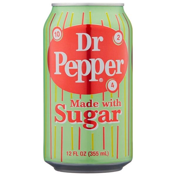 Газированный напиток Dr. Pepper Real Sugar, США