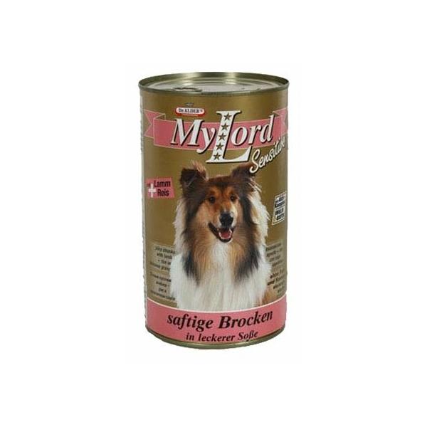 Корм для собак Dr. Alder`s МОЙ ЛОРД СЕНСИТИВ ягненок + рис кусочки в желе Для чувствительных собак