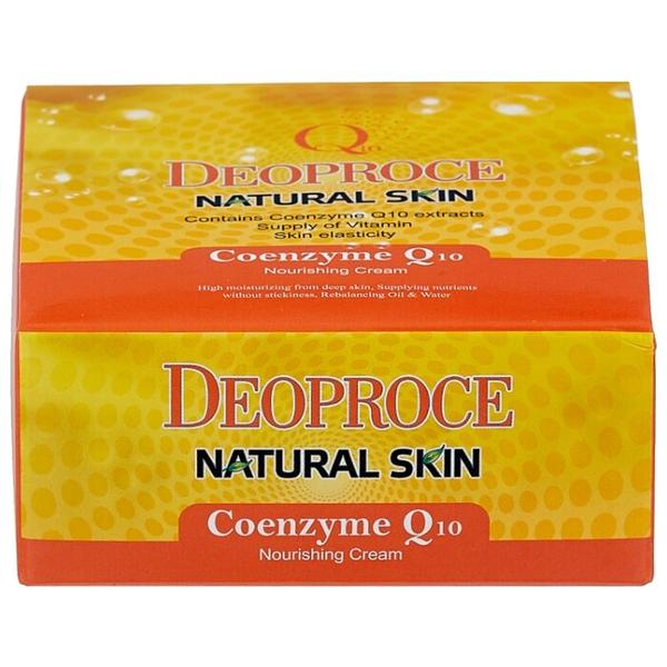 Крем для тела Deoproce Natural Skin Coenzyme Q10 Nourishing Cream
