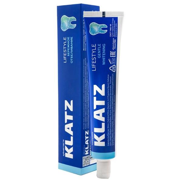 Зубная паста Klatz Lifestyle Бережное отбеливание