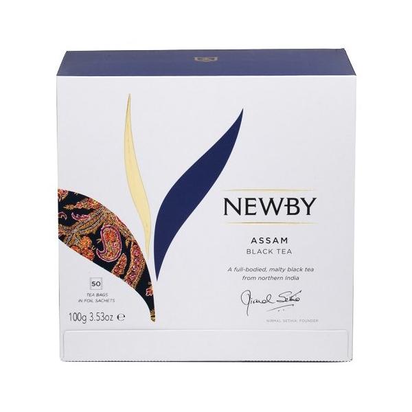 Чай черный Newby Assam в пакетиках