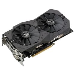 ASUS Radeon RX 570 1300Mhz PCI-E 3.0 4096Mb 7000Mhz 256 bit 2xDVI HDMI HDCP Strix OC Gaming RTL