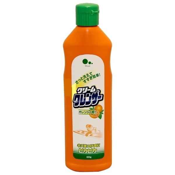 Чистящий крем с ароматом апельсина очищение без царапин Mitsuei