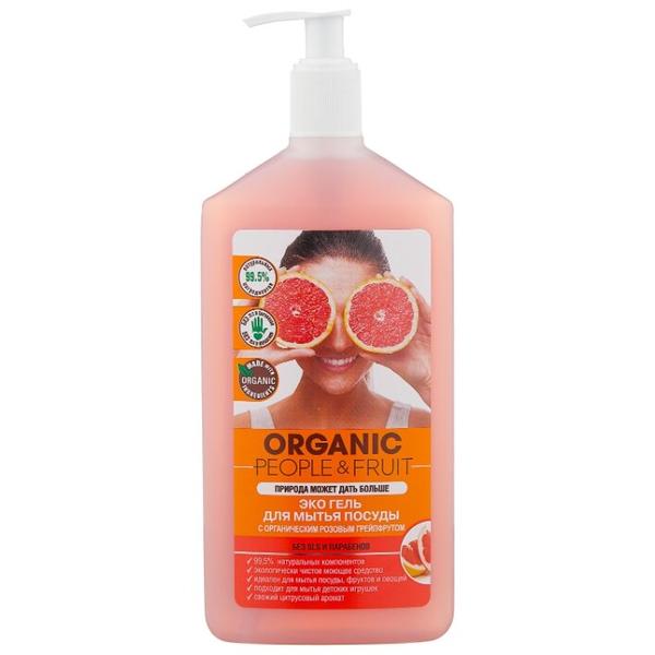 Organic People Гель для мытья посуды Розовый грейпфрут