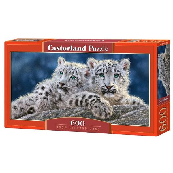 Пазл Castorland Snow Leopard Cubs (B-060115), 600 дет.