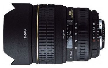 Sigma AF 15-30mm f/3.5-4.5 EX ASPHERICAL DG Nikon F