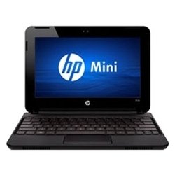 HP Mini 110-3608er (Atom N455 1660 Mhz/10.1"/1024x600/1024Mb/250Gb/DVD нет/Wi-Fi/Bluetooth/Win 7 Starter)
