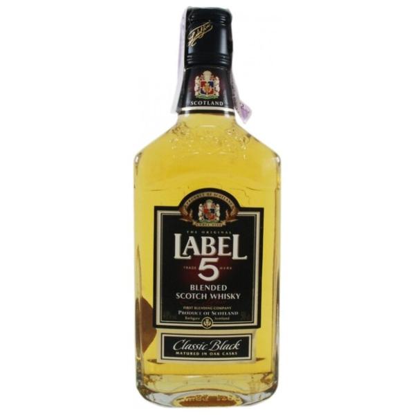 Виски Label 5 Classic Black 0.5 л