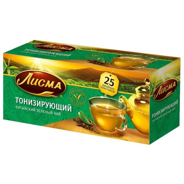 Чай зеленый Лисма Тонизирующий в пакетиках