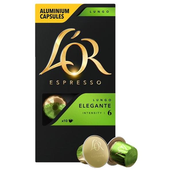 Кофе в капсулах L'OR Espresso Lungo Elegante (10 капс.)