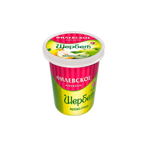 Мороженое Филевское щербет Яблоко-груша 80 г