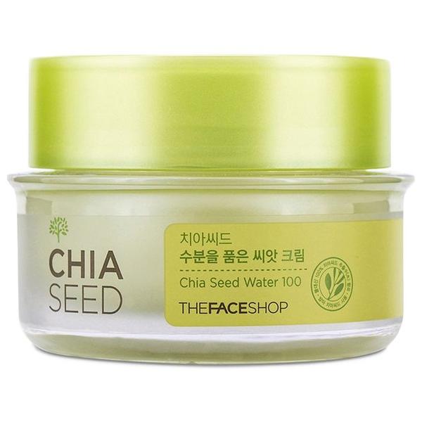 TheFaceShop Chia Seed Moisture Holding Seed Cream Увлажняющий крем для лица с экстрактом семян чиа