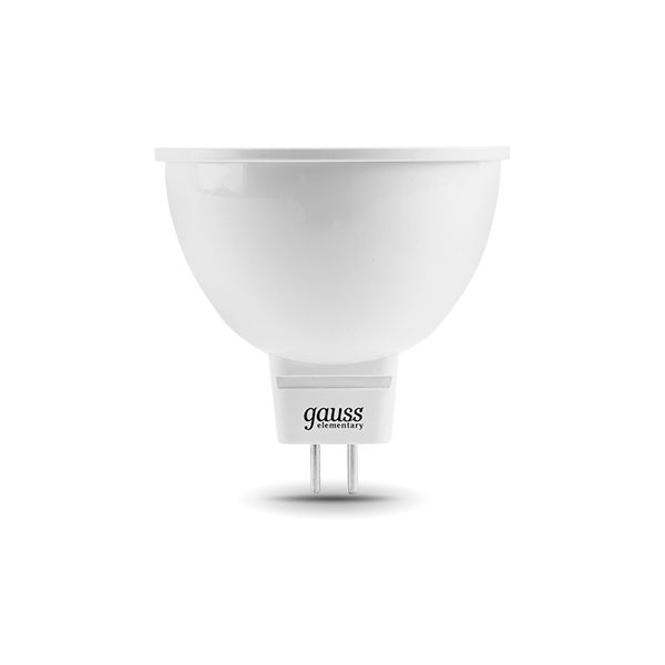 Лампа светодиодная gauss 13526, GU5.3, MR16, 5.5Вт