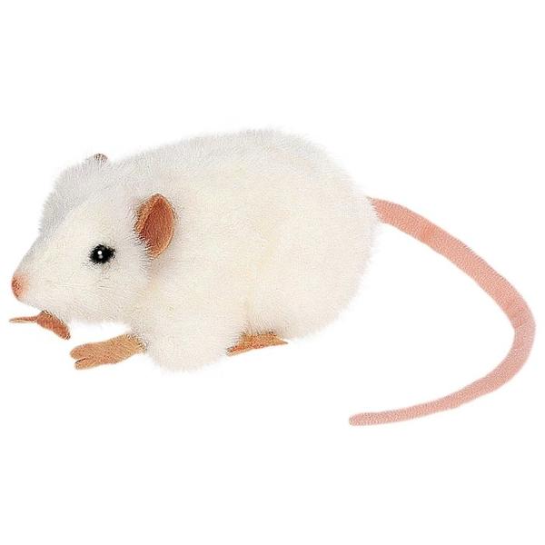 Мягкая игрушка Hansa Крыса белая 7 см