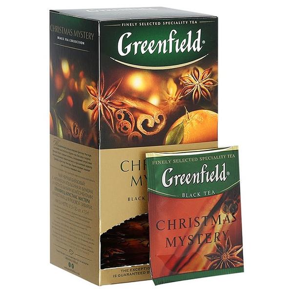 Чай черный Greenfield Christmas Mystery в пакетиках