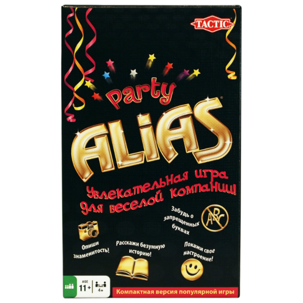 Настольная игра TACTIC ALIAS Party. Компактная 1
