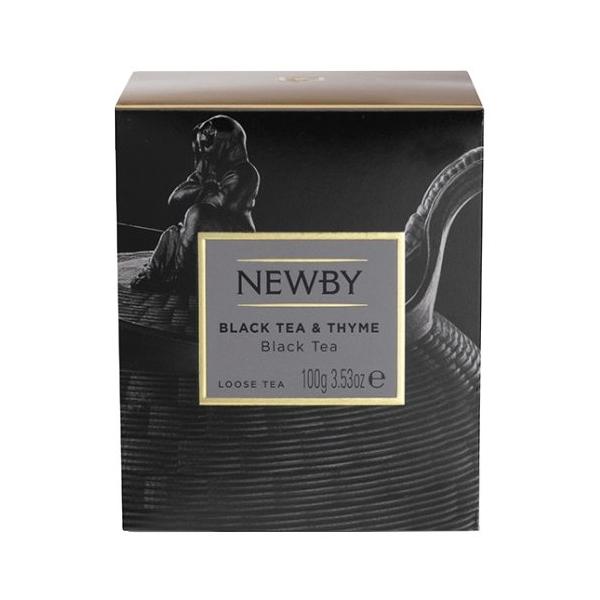 Чай черный Newby Heritage Black tea & Thyme
