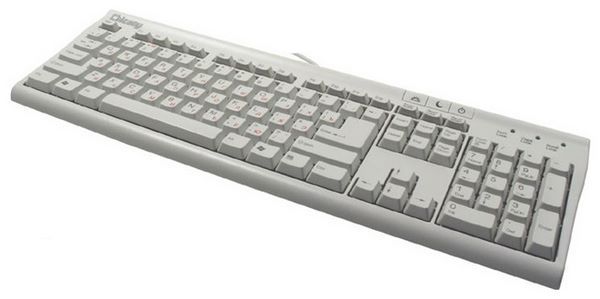 Chicony KB-9810 White PS/2