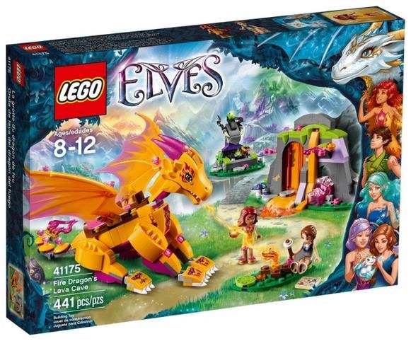 LEGO Elves 41175 Пещера с лавой дракона Огня