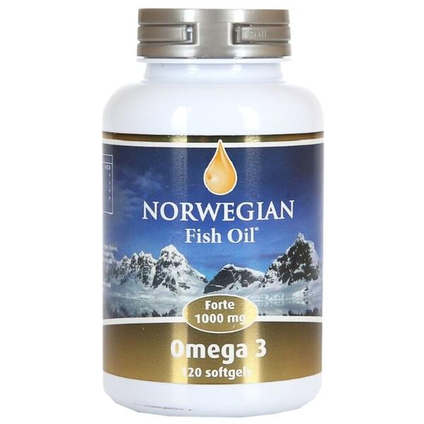 Norwegian Fish Oil Омега-3 Форте капс. №120