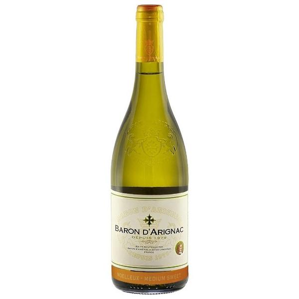 Вино Baron d'Arignac Blanc Moelleux, 0.75 л
