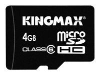 Kingmax microSDHC Class 6 + SD adapter