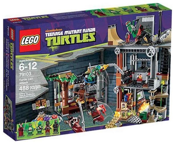 LEGO Teenage Mutant Ninja Turtles 79103 Атака на базу черепашек