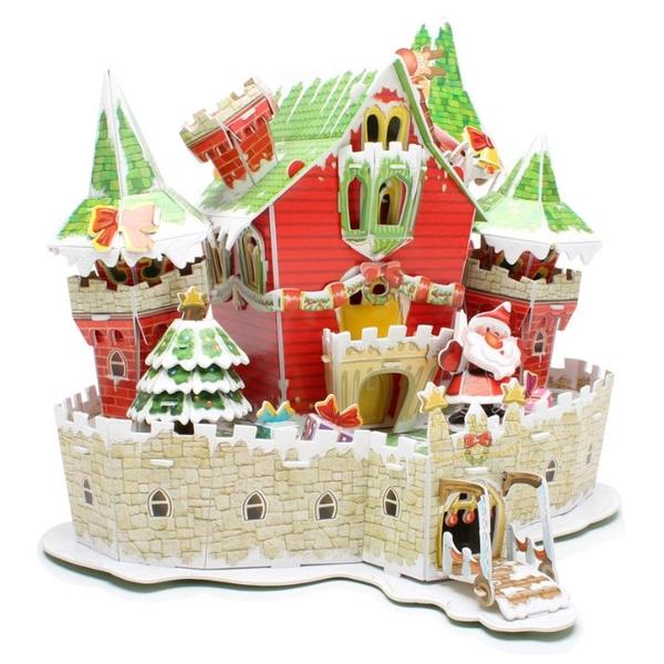 3D-пазл CubicFun Сказочный рождественский замок (P646h), 84 дет.