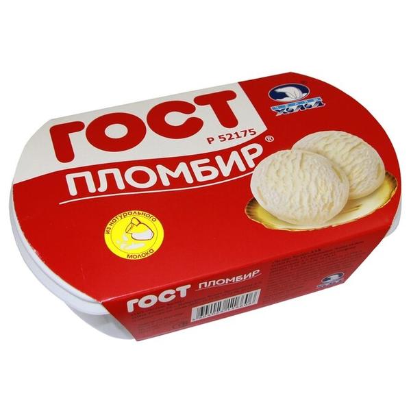 Мороженое Челны Холод ГОСТ пломбир 450 г