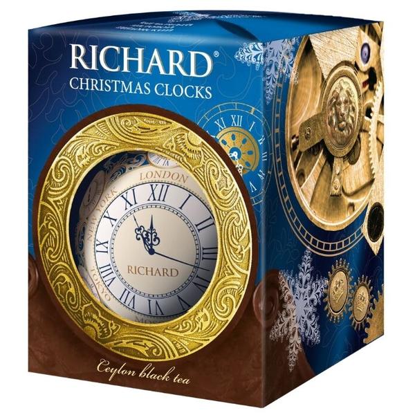 Чай черный Richard Christmas Clocks подарочный набор