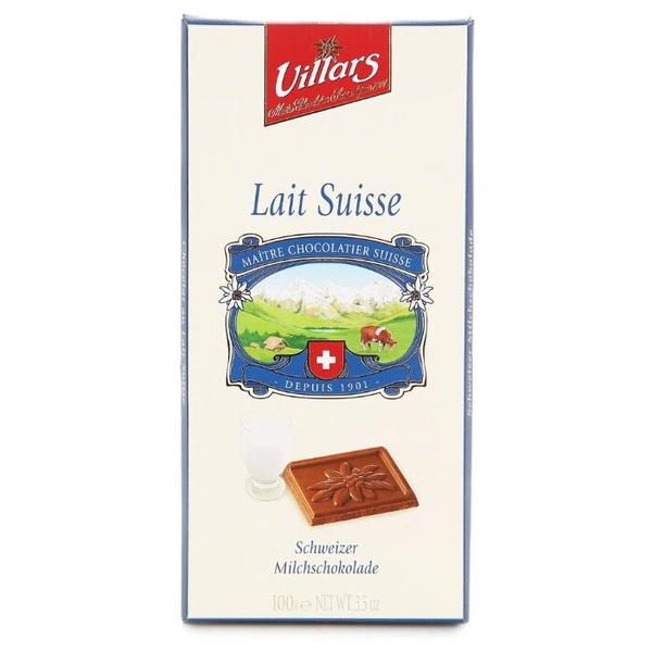Шоколад Villars Lait Suisse молочный