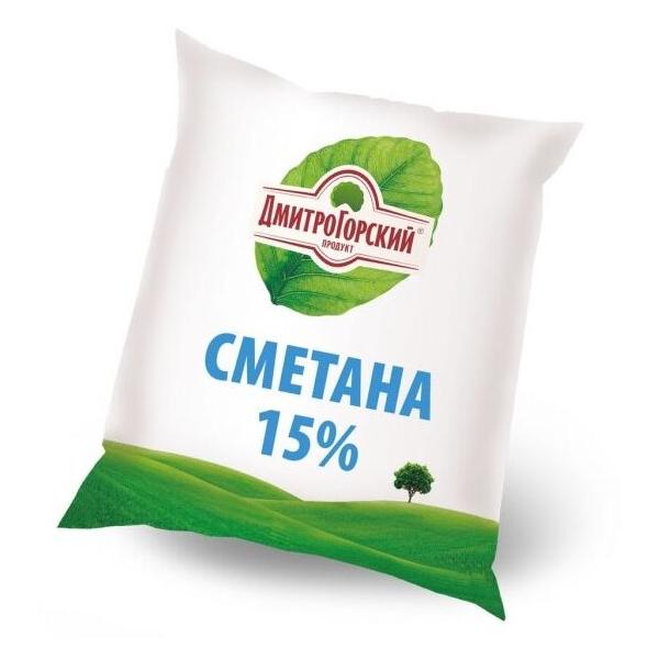 Дмитрогорский Продукт Сметана 15%