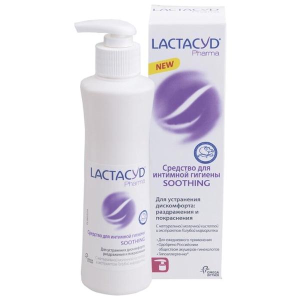 Lactacyd Средство для интимной гигиены Pharma Soothing, 250 мл