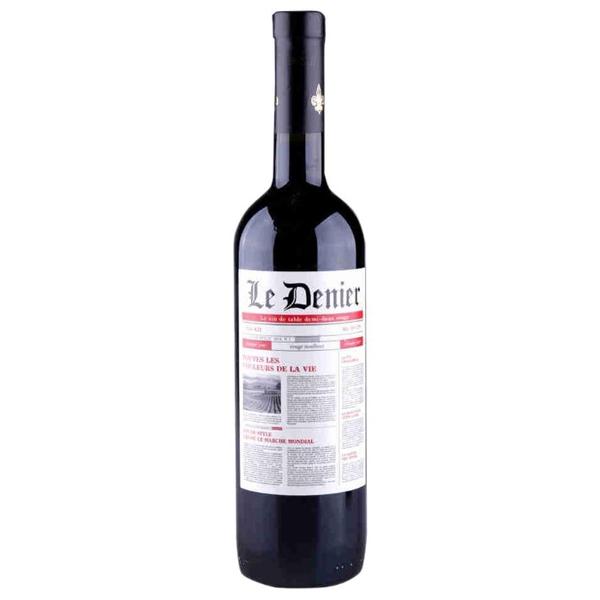Вино Le Denier красное полусладкое 0.75 л