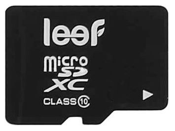 Leef microSDXC Class 10 + SD adapter