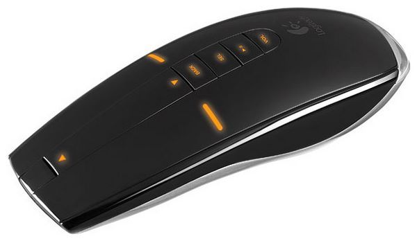 Logitech MX Air Rechargeable Cordless Air Mouse Black USB