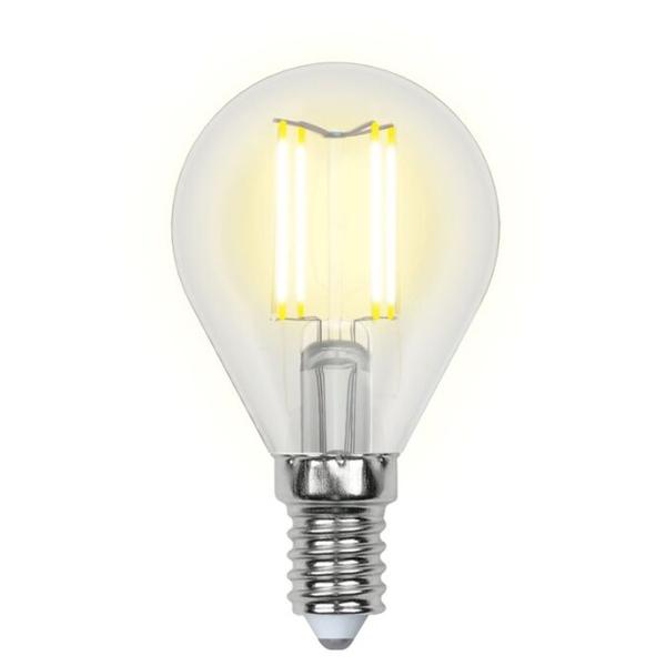 Лампа светодиодная Uniel UL-00000197, E14, G45, 6Вт