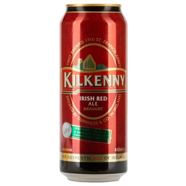 Пиво красное Kilkenny Irish Red Ale Draught, 0.44 л