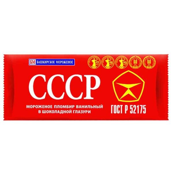 Мороженое Башкирское Мороженое пломбир СССР эскимо, 60 г