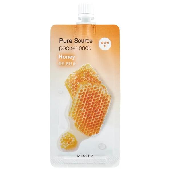 Missha Pure Source Pocket Pack Honey ночная маска на основе мёда